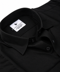 Oxford Cotton Black Color Shirt for Men