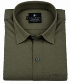Oxford Cotton Dawn Grey Color Shirt for Men