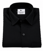 Oxford Cotton Black Color Shirt for Men