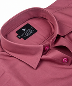 Oxford Cotton Light lavender Color Shirt for Men