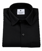 Oxford Cotton Black Color Shirt for Men