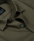 Oxford Cotton Dawn Grey Color Shirt for Men