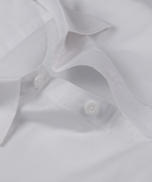 Oxford Cotton White Color Shirt for Men