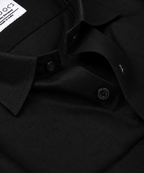 Oxford Cotton Black Color Shirt for Men